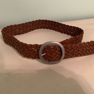 Brown Weaved Belt